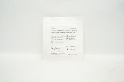 SetSource Z1900 APPX 0.76mL, Smallbore Ext Set W/2 Clave, Clamp, 9inch (x)